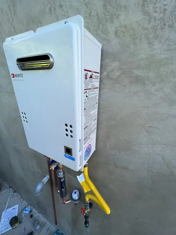 Tankless water heater installation for Orem homes